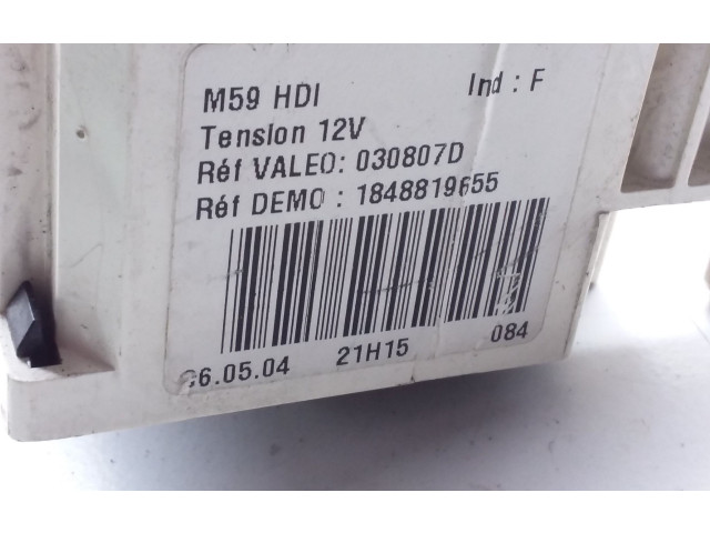 Блок управления климат-контролем 1848819655, 030807D Citroen Berlingo