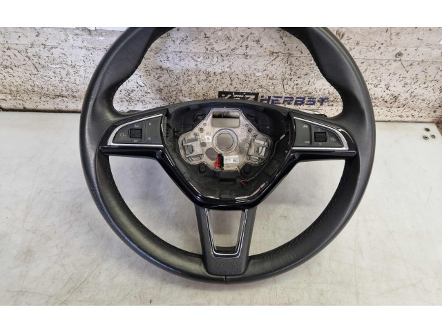 Руль Skoda Octavia Mk3 (5E) 2013 - 2019 года 5E0419091CG, 5E0419091CG