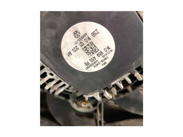 Генератор 1K0959455FB, 1K0820411AJ   Skoda Superb B6 (3T)      