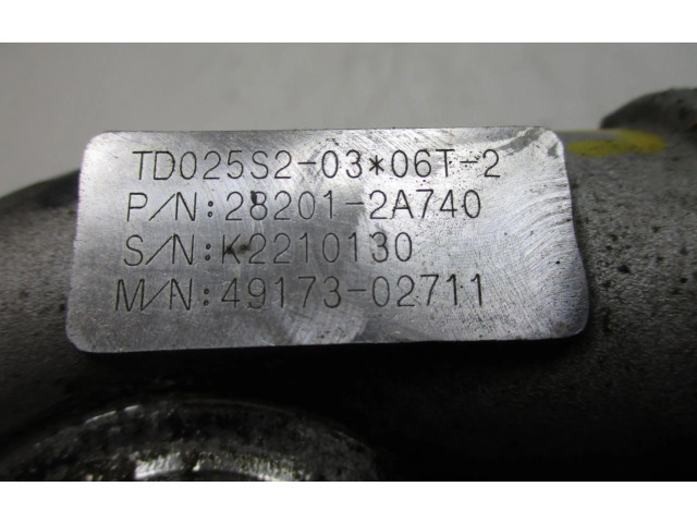  Турбина KIA Ceed  282012A740         