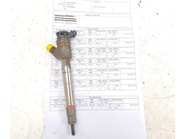 Форсунка 0445110955    Peugeot Partner III  DV5RD 