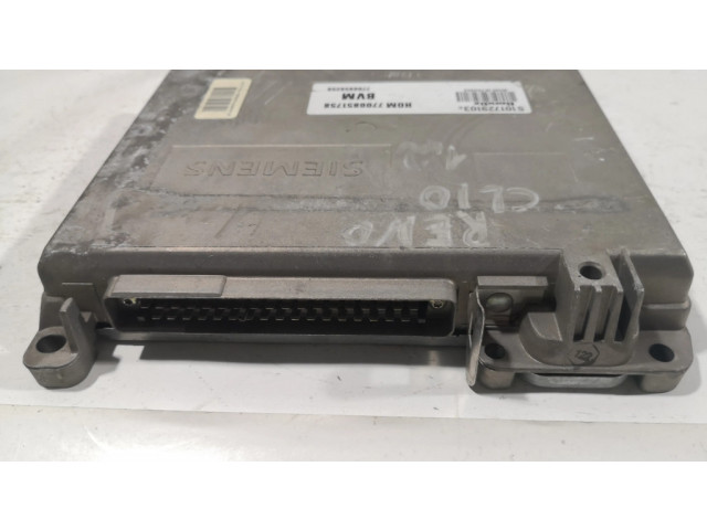 Блок управления двигателя S101729103C, H0M7700851758   Renault Clio I