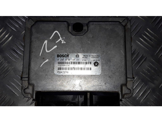 Блок управления двигателя 0281010140, P56041587AA Jeep Grand Cherokee (WJ)