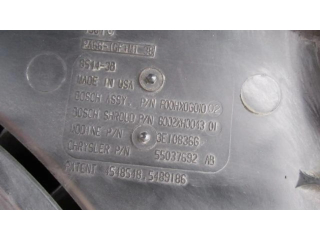 Вентилятор радиатора Jeep Cherokee III KJ