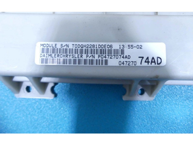 Řídící jednotka 0281010814, IMPRK830515 Chrysler Voyager 2001