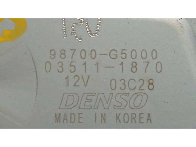 Моторчик заднего дворника 98700G5000    KIA Niro