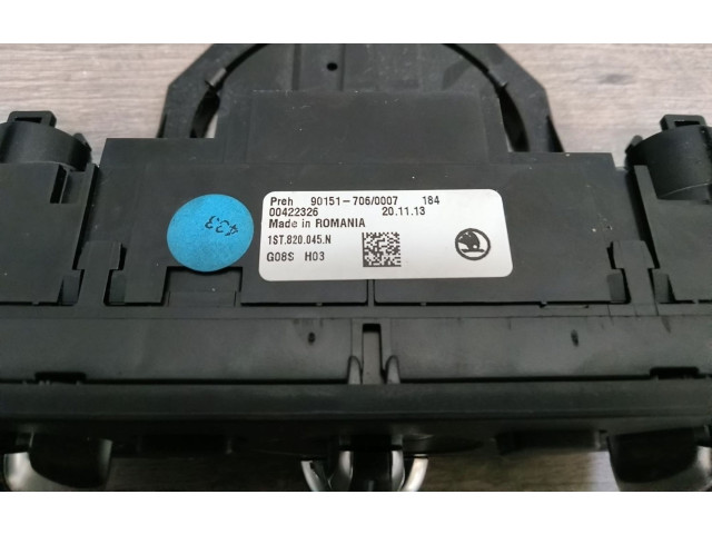 Блок управления климат-контролем 1ST820045N Skoda Citigo