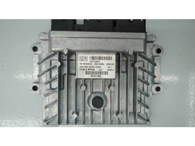Řídící jednotka 9663548180, 9663612380 Peugeot 407 2004