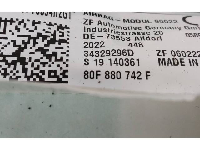 Боковая подушка безопасности 80F880742F Audi Q5 SQ5