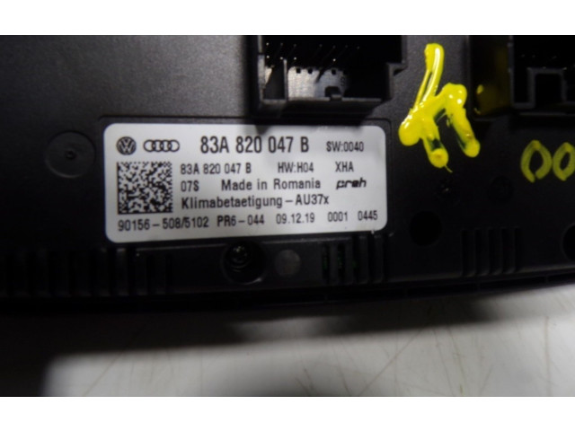 Модуль блока управления кондиционером 83A820047B, 83A820047B Audi A1