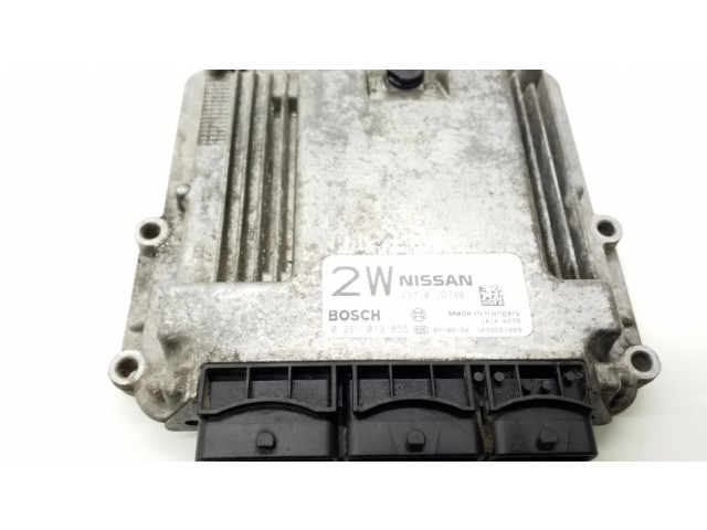 Řídící jednotka 23710JD78B, 0281013855 Nissan Qashqai 2009