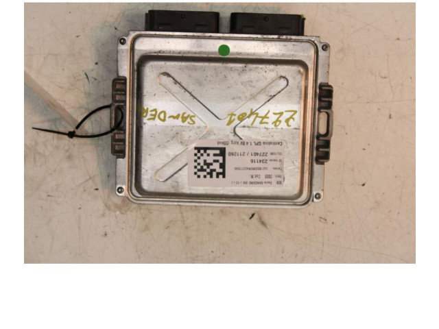 Блок управления климат-контролем Dacia Sandero