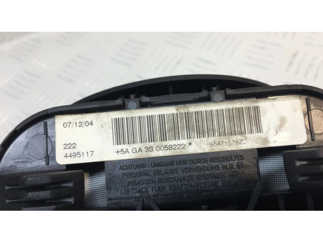 Подушка безопасности водителя 96471578ZD   Citroen C4 I