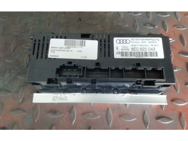 Блок управления климат-контролем 8E0820043   Audi A4 Allroad