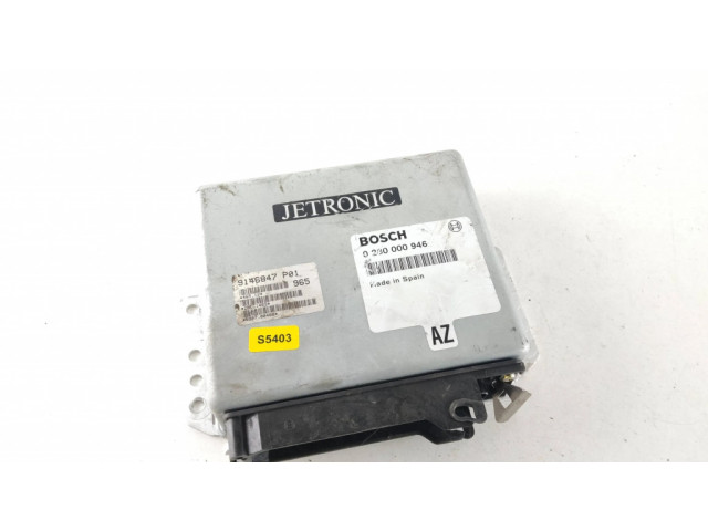 Блок управления двигателя 9146847, 0280000946   Volvo 850