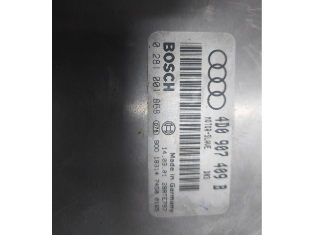Блок управления двигателя 4D0907409B, 0281001868   Audi A8 S8 D2 4D
