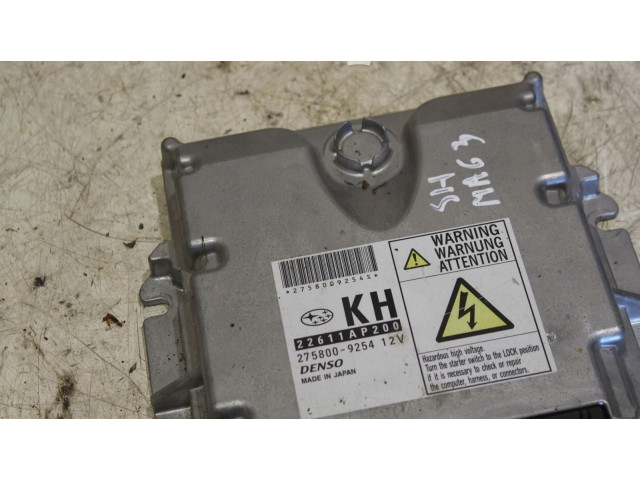 Блок управления двигателя 22611AP200 Subaru Forester SH
