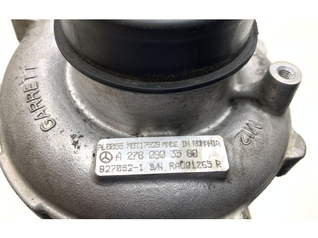 Turbodmychadlo Турбина A2780903580, MGT17529   Mercedes-Benz GL X166   M 278.928