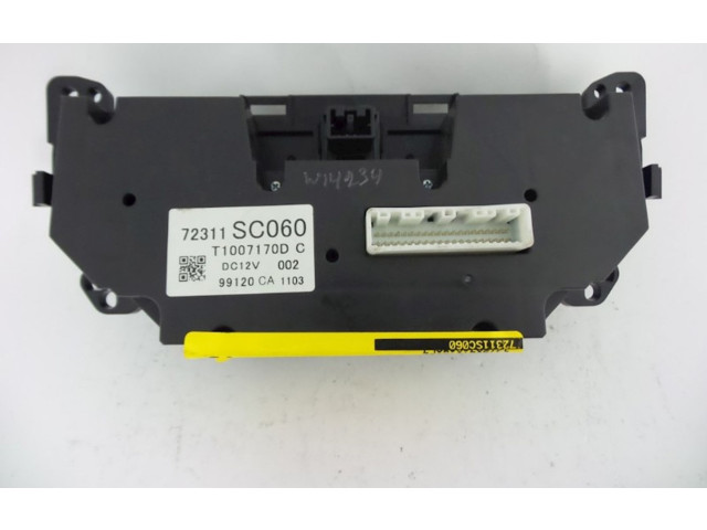 Блок управления климат-контролем 72311SC060, 72311SC060 Subaru Forester SH