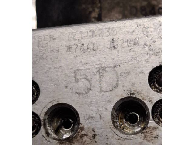 Блок АБС 47660JG20A, 7711K235 Nissan X-Trail T31 2007 - 2014 года