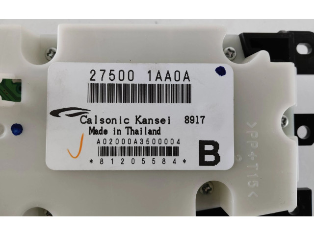 Блок управления климат-контролем 275001AA0A, 8917   Nissan Murano Z51