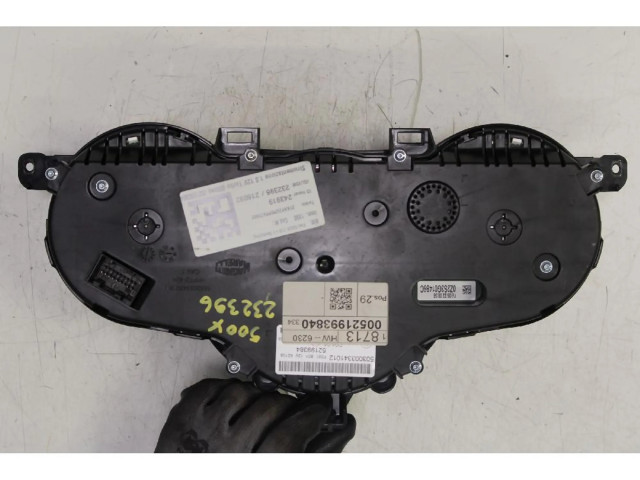 Панель приборов    Fiat 500X       