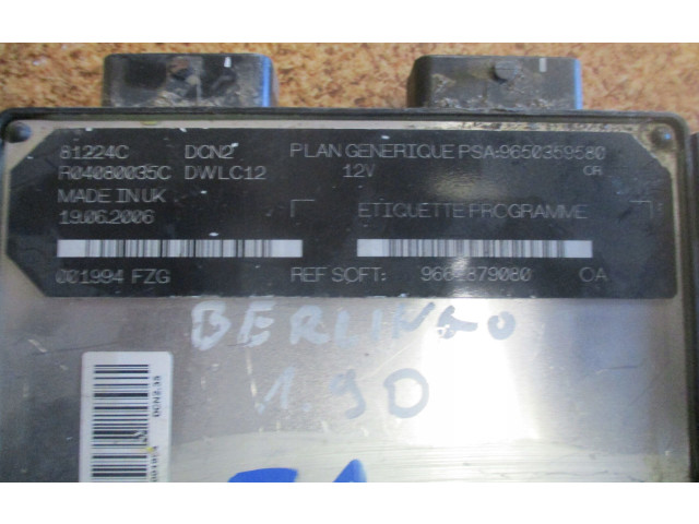Řídící jednotka 81224CPEUGEOT Citroen Berlingo 2008
