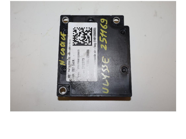 Блок подушек безопасности 1400684780   Fiat Ulysse