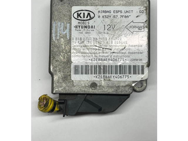 Блок подушек безопасности 0K52Y677F0A   KIA Sedona