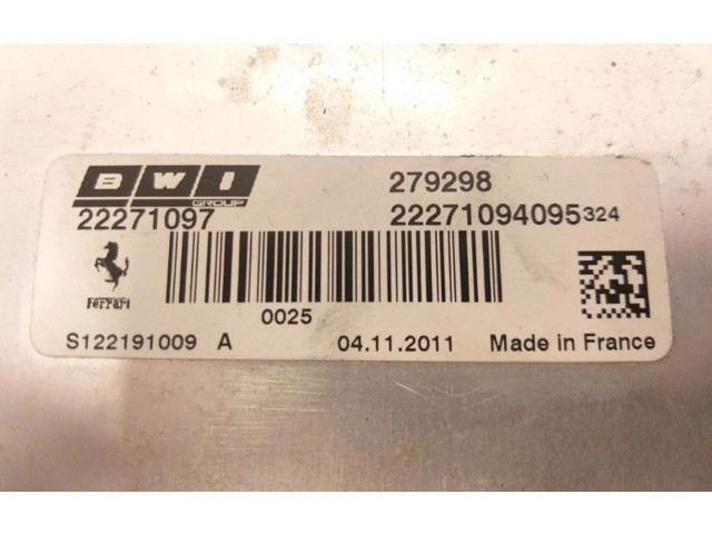 Řídící jednotka 22271097, 22271097   Ferrari 458 2012