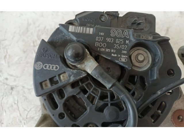 Генератор 037903025M, 0124325013   Volkswagen Polo      