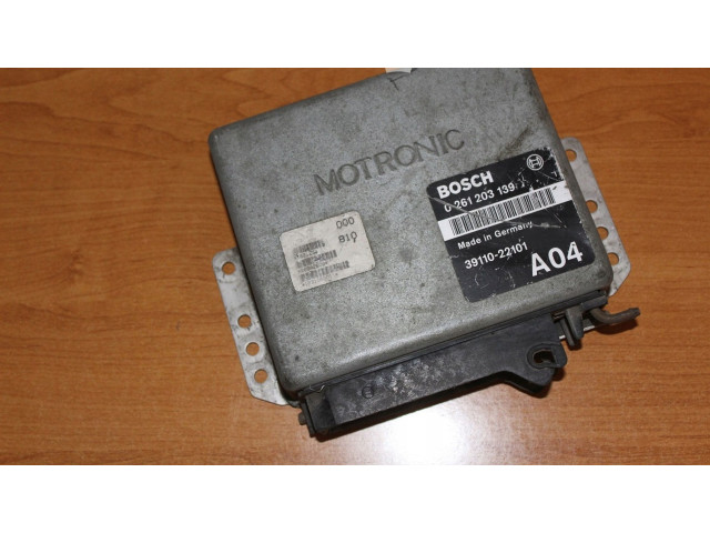 Блок управления двигателя 0261203139 Fiat Coupe