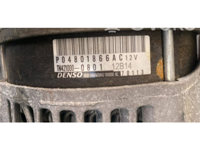 Генератор P04801866AC, 12B14 Dodge Challenger