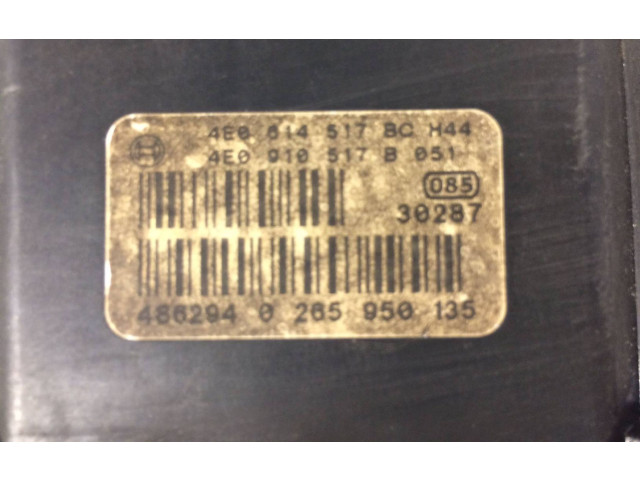 Jednotka ABS 4E0614517BC, 0265950135 Audi A8 S8 D3 4E 2007
