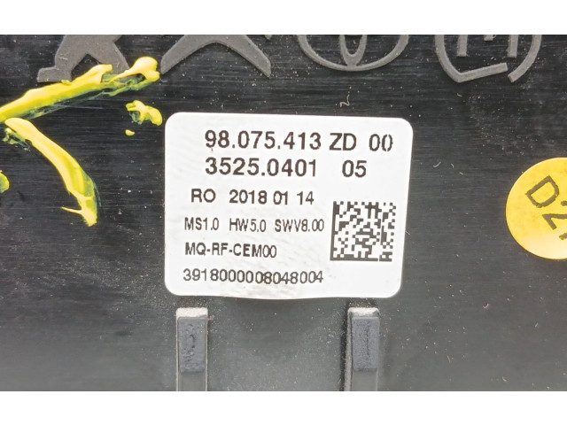 Блок управления климат-контролем 98075413zd Peugeot Expert