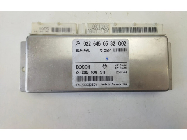 Блок управления АБС 0325456532   Mercedes-Benz E W211