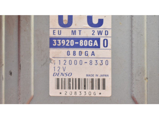 Řídící jednotka 33920-80GA, 33920-80GA Suzuki Ignis 2000