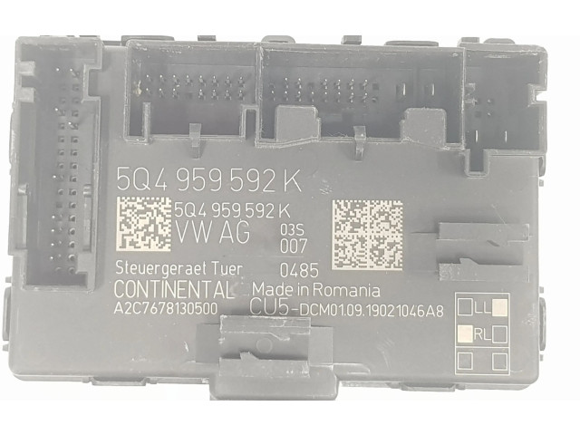 Блок управления 5Q4959592K, 5Q4959592K Skoda Karoq