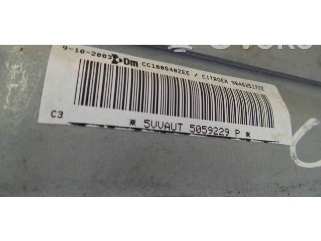 Подушка безопасности в сиденье 96462517ZE Citroen C2