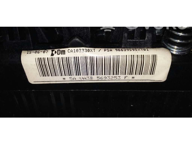 Подушка безопасности водителя 96639595XT01   Citroen Berlingo