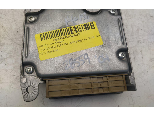 Блок подушек безопасности 60680213 Alfa Romeo 166