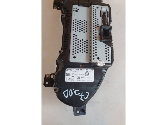 Панель приборов 4G8920931E   Audi A6 S6 C7 4G       