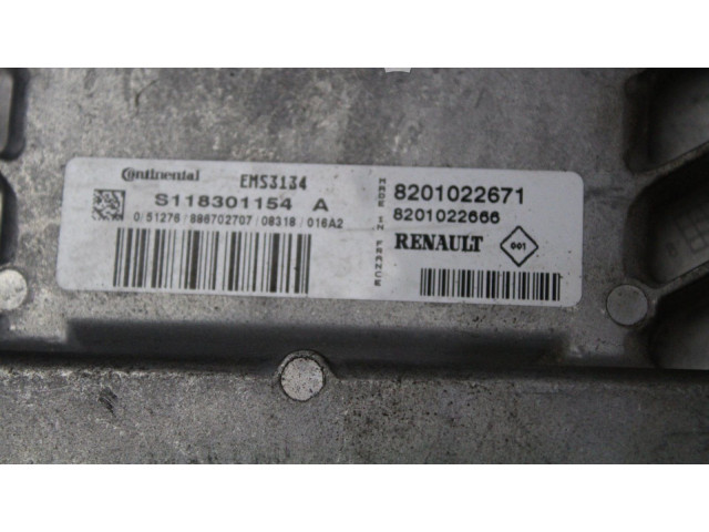 Блок управления АБС 8201022666, S118301154A   Dacia Sandero