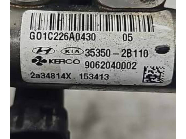 Топливная рампа 314002A700, 9307Z528A   KIA Ceed   для двигателя D4FC