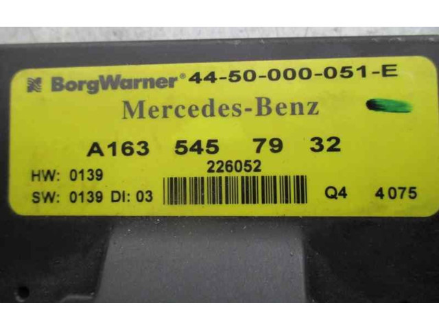 Řídící jednotka A1635457932, 4450000051E Mercedes-Benz ML AMG W164 1999