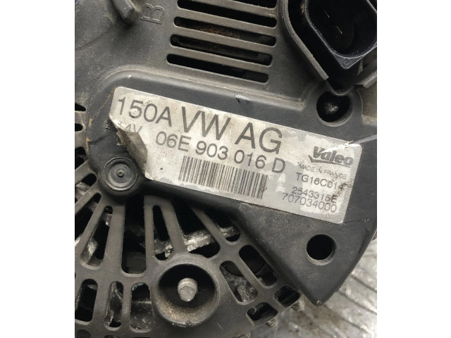 Генератор 06E903016D, 06E903016D   Audi A6 S6 C6 4F      