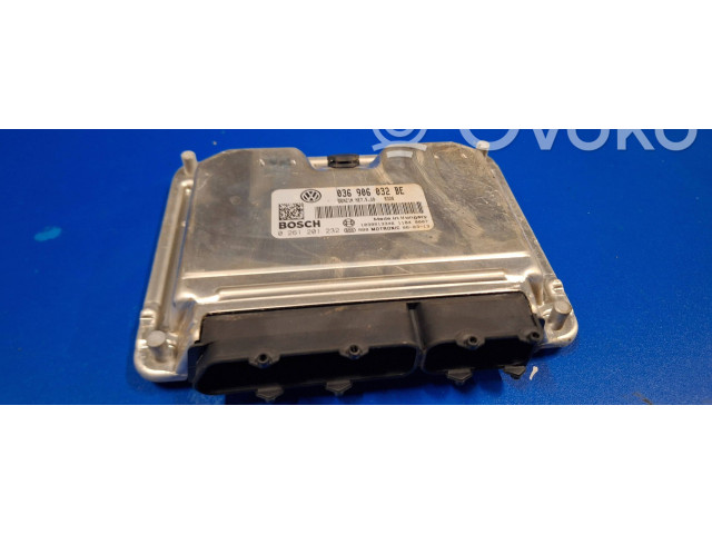 Блок управления двигателя 036906032BE, 0261201232   Volkswagen Golf Plus