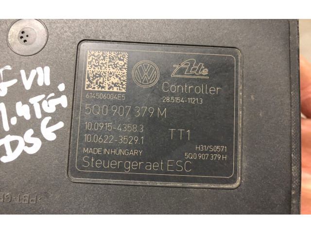 Блок АБС 5Q090737M, POMPAABS1 Volkswagen Golf VII 2013 - 2019 года