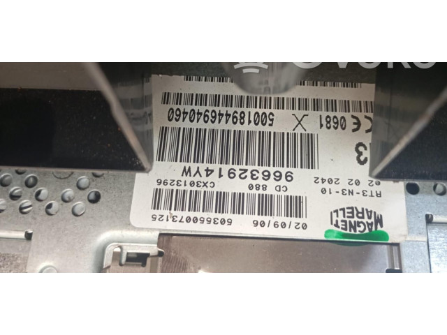 Блок управления климат-контролем 96632914YW Citroen Berlingo