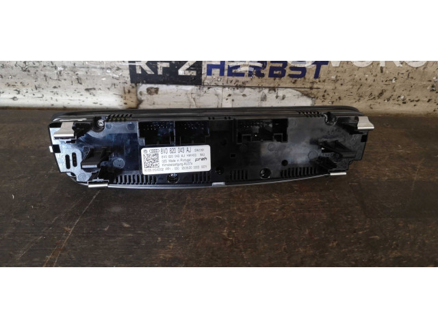 Блок управления климат-контролем 8V0820043AJ, 8V0820043AJ   Audi Q2 